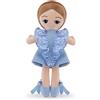 TRUDI 64457 BAMBOLA ABITO AZZURRO