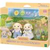 SYLVANIAN FAMILIES 5736 FRATELLO E SORELLA CONIGLIO FLORA