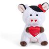 TRUDI 51376 PELUCHE TRUDINO MUCCA CUORE