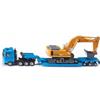SIKU 1847 CAMION CON RIMORCHIO ED ESCAVATORE