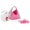 TRUDI 29621 PELUCHE CONIGLIETTO BORSA FIOCCO