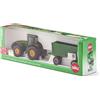 SIKU 1953 TRATTORE J. DEERE + RIMORCHIO scala 1/50