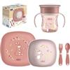 CHICCO SET PAPPA 12m+ ROSA