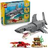 LEGO 31381 SQUALO CON SCRIGNO DEL TESORO CREATOR