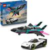 LEGO 60489 JET CONTRO AUTO SPORTIVA CITY