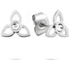 Tamaris Orecchini - Orecchini in acciaio inox a forma di fiore con zirconi - argento - 0,8 cm - Impermeabile e delicato sulla pelle