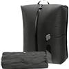 lelewangluo Sacchetti sottovuoto per vestiti da viaggio, 17L Sacchetti sottovuoto riutilizzabili in TPU con chiusura ermetica, nylon impermeabile IP67 Organizer per valigia e zaino (17L)