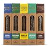 AGATHBARY Incenso Bastoncini Naturali Biologico senza Sostanze Tossiche, 5 Fragranze Casuali: Salvia Bianca, Sandalo, Ambra, Lavanda o Nag Champa (25 g) - Fatto a Mano (GARDEN FRESH)