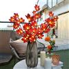 Ulalaza 70 cm 2 rami 40 lampadine a LED Lampada a ramo Funzionante a batteria Rami di salice illuminati a LED Riempitivo per vasi Uso per decorazioni natalizie per feste domestiche per interni ed esterni