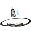 Set di treni per bambini, treno di controllo remoto con suoni di luce realistica