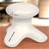 GLOBAL RELAX® | BONNO Massaggiatore vibrante per il corpo | Bianco | Shiatsu I Anticellulite I Riflessologia Plantare I Digitopressione | Ergonomico | Resistente all'acqua