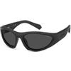 Polaroid GAFAS POLAROID - Modelo: PLD 2165/S_ C: MATTE BLACK/Eye size: 59 - Bridge size: 18 Cura della persona e salute