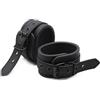 BONDAGERIE® Manette All Black Morbide, con catenina, colore Nero