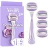 Gillette Venus ComfortGlide Breeze Rasoio Depilazione Di Ricambio 1 Pezzi Di Ricambio Manico In Metallo E Supporto Doccia