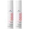 Schwarzkopf Professional OSiS Glow Siero Anti Frisottis Brillanza Senza Silicone Protezione Termica per Capelli Osis Rêches Facilite l'acconciatura leggera, 50 ml, confezione da 2
