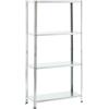 X-Robust Scaffale in metallo - 4 ripiani - X-Robust (unità vendita 1 pz.)