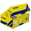 BLASETTI Scatola spedizioni Postal Box - XL - 48 x 30 x 21 cm - giallo-blu - Blasetti (unità vendita 1 pz.)