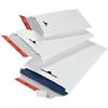 COLOMPAC Busta a sacco - in cartone - chiusura autoadesiva - 245 x 345 x 30 mm - bianco - Colompac (unità vendita 20 pz.)