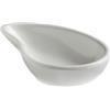 Leone Ciotola a goccia fingerfood - 10 x 6,5 x 2,4 cm - melamina - bianco - Leone (unità vendita 1 pz.)