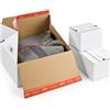 COLOMPAC Scatola e-commerce pack - per spedizioni - 18,4 x 14,9 x 12,7 cm - cartone - bianco - ColomPac (unità vendita 20 pz.)