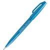 PENTEL Pennarello Brush Sign Pen - azzurro - Pentel (unità vendita 1 pz.)