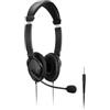 KENSINGTON Cuffie stereo - con microfono e controllo del volume - connessione 3.5 mm - Kensington (unità vendita 1 pz.)