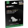 Emtec - Memoria Type C - C280 - 128GB - ECMMD128GC283 (unità vendita 1 pz.)