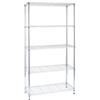 SERENA GROUP Libreria Archimede Light - 5 ripiani - acciaio cromato - 36x90x177 cm - Serena Group (unità vendita 1 pz.)
