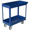 SERENA GROUP Carrello da lavoro - 2 ripiani - 84 x 41 x 82 cm - portata max 100 kg - acciaio verniciato - blu - Serena Group (unità vendita 1 pz.)