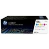 Hp - Confezione 3 Toner originale - 128A - C-M-Y - CF371AM - 1.300 pag cad (unità vendita 1 pz.)