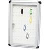 METALPLUS Bacheca murale portachiavi - 30 x 45 cm - 45 posti chiave - Metalplus (unità vendita 1 pz.)