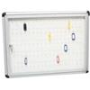 METALPLUS Bacheca murale portachiavi - 45 x 60 cm - 90 posti chiave - Metalplus (unità vendita 1 pz.)
