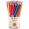 PRIMO Matite colorate - diametro mina 2,90 mm - colori assortiti - Primo - bicchiere 72 matite (unità vendita 1 pz.)