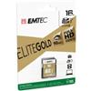 Emtec - SDHC Class 10 Gold + - ECMSD16GHC10GP - 16GB (unità vendita 1 pz.)