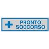 CARTELLI SEGNALATORI Targhetta adesiva - PRONTO SOCCORSO - 16,5 x 5 cm - Cartelli Segnalatori (unità vendita 10 pz.)