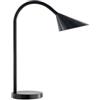 UNILUX Lampada da tavolo Sol - a led - 4 W - nero - Unilux (unità vendita 1 pz.)