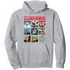 Scorpions Remastered Album Covers - Hard Rock Band Felpa con Cappuccio, Unisex per Adulti, Navy, M