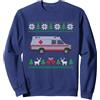 BCC Santa's Christmas Shirts & Jolly Gif Ambulanza City Vehicle Jobs Brutto Maglione Natalizio Felpa, Unisex per Adulti, Grigio Scuro, M