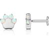 limerencia 18G Piercing al Corpo in Titanio,Set di 2 Pezzi per Helix Piercing Labbro per Donna Uomo,Piercing Trago con 6 mm 8 mm per Elice/Naso/Tragus/Cartilagine e Labret