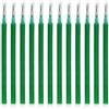 Zerabidpro Nuove ricariche sostitutive cancellabili compatibili con Pilot FriXion Ball & Clicker, [set di 12], Ricariche Roller con Inchiostro Termosensibile, Lunghezza di Scrittura 400m, (verde, 0.7mm)