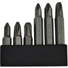 Yrsssa Set di 6 punte per cacciavite JIS - 35 mm e 50 mm con punta magnetica, gambo esagonale 1/4, acciaio legato S2, risolve la manutenzione per auto giapponesi, pickup, moto, biciclette e altre