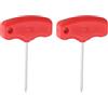 QUARKZMAN 2pz Cacciavite Torx T10 Chiave a Stella con Impugnatura a T in Acciaio CR-V per Portautensili Tornio CNC