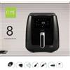 VIVO Friggitrice ad aria Vivo Air Fryer Multicooker 6.5 litri nera