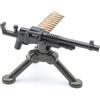 BricksStuff BrickArms WW1 WWI M1909 Hotchkiss Benet-Mercie Mitragliatrice Set di Armi Custom Arma, per Le Figure Lego®