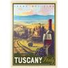 MyPuzzle.com MyPuzzle Italia, Toscana: Terra Del Vino, Poster D'epoca - Premium 1000 Pezzi Puzzle - MyPuzzle Collezione speciale di Anderson Design Group