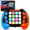 AYESY Fast Push Giochi Fidget Giocattoli, Portatili Console di Gioco Elettronica, Giocattoli Sensoriali Portatili con Autismo, per Ragazzi Ragazze 5-9 Anni, Flashing Quick Press Games per Bambini Nero