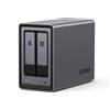 UGREEN NASync DXP2800 NAS desktop a 2 bay CPU Intel N100 Quad core 8 GB di RAM DDR5 2,5
