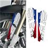 Black Doves Graphics - Adesivi Parasteli Parafango compatibili con BMW R1200GS LC (2013-2018) e BMW R1250GS (2019-2024) | PVC Laminato Antigraffio (RALLYE)