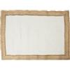 HOME DECO FACTORY - Tappeto Juta Cotone Ecru 120 x 170 cm