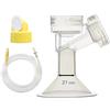 Maymom Parti per tiralatte Maymom compatibili con il tiralatte Medela Swing, contiene 1 piccola coppa per il seno, 1 valvola, 1 membrana e 1 tubo per tiralatte